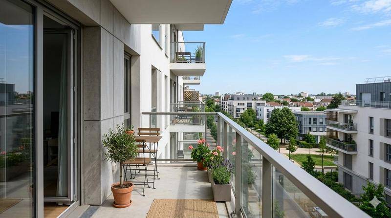 Image de l'annonce - T4 avec BALCON, proche quais de…