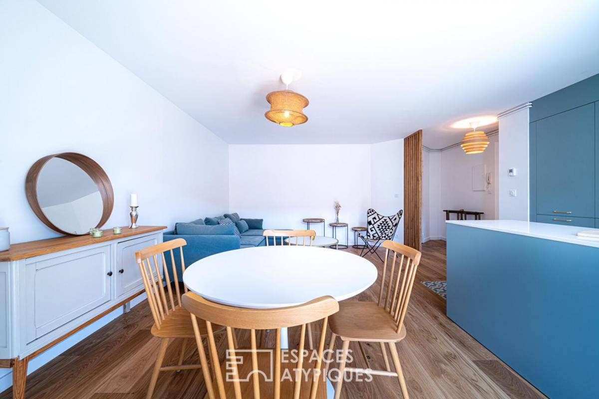 Image de l'annonce Appartement rénové avec balcon filant