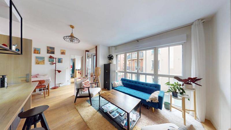 Image de l'annonce Appartement 4 PIECES + balcon + parking