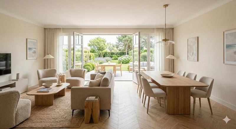 Image de l'annonce Sublime maison avec jardin et piscine à…