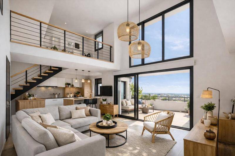 Image de l'annonce ** AU DERNIER ÉTAGE - 4 PIÈCES…