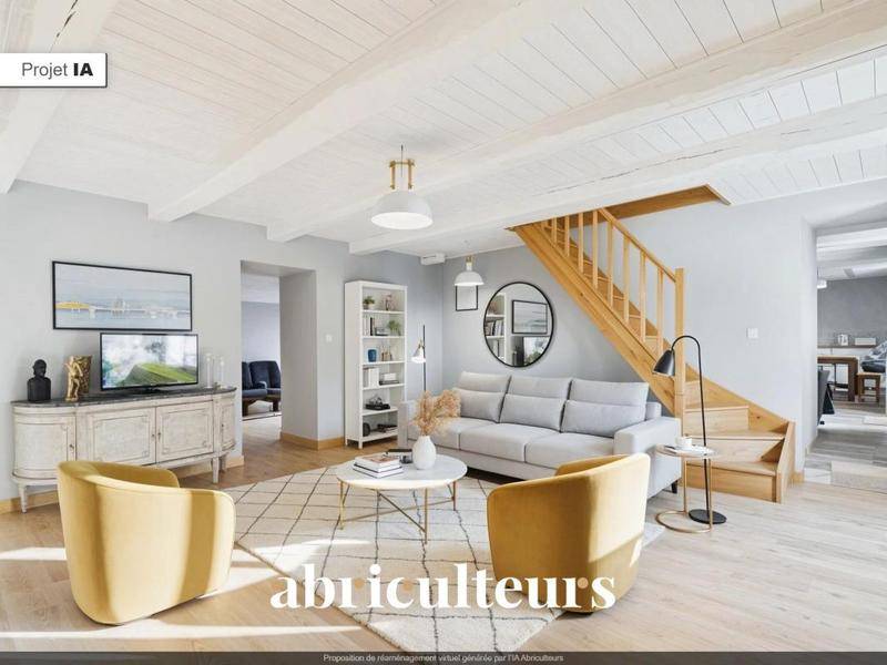 Image de l'annonce Maison rénovée avec de beaux volumes en…