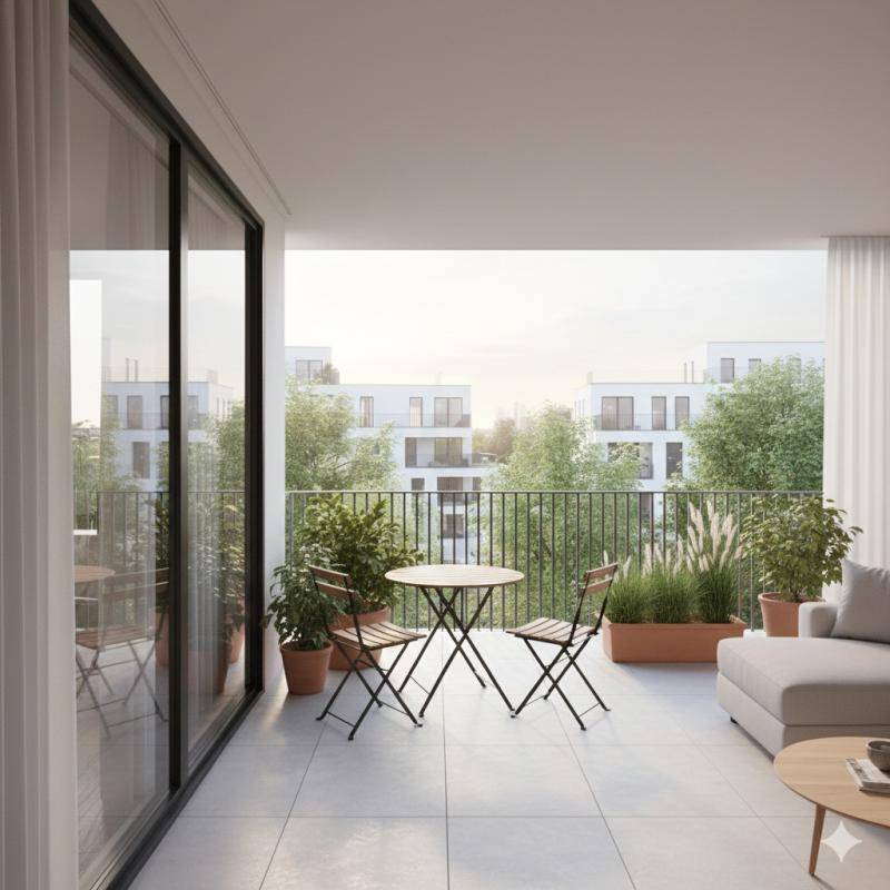 Image de l'annonce Appartement 3 pièces moderne avec deux extérieurs…