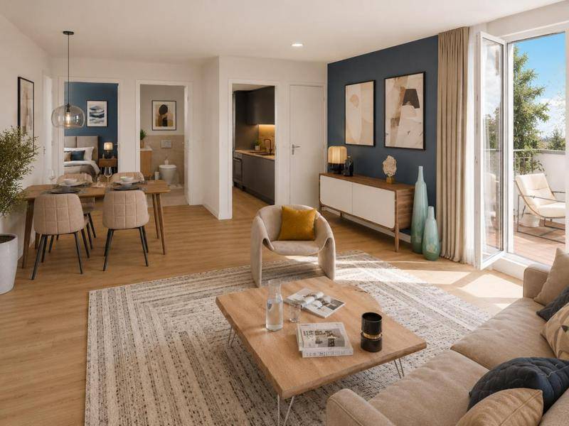 Image de l'annonce T2 VAULX EN VELIN 44m² - TERRASSE…