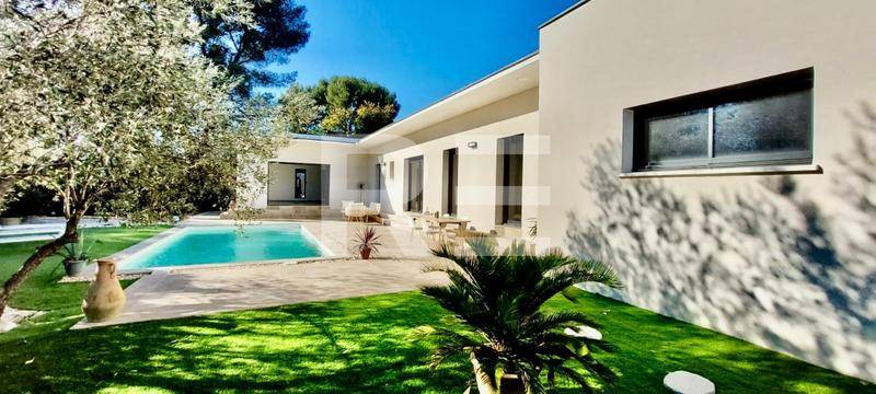 Image de l'annonce MAISON CONTEMPORAINE PLAIN PIED GUARRIGUES EST NIMES