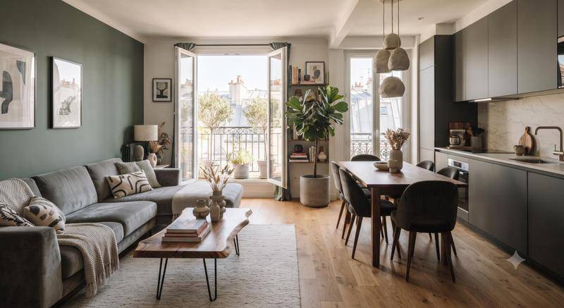 Image de l'annonce APPARTEMENT 3 PIECES AVEC BALCON ET PARKING