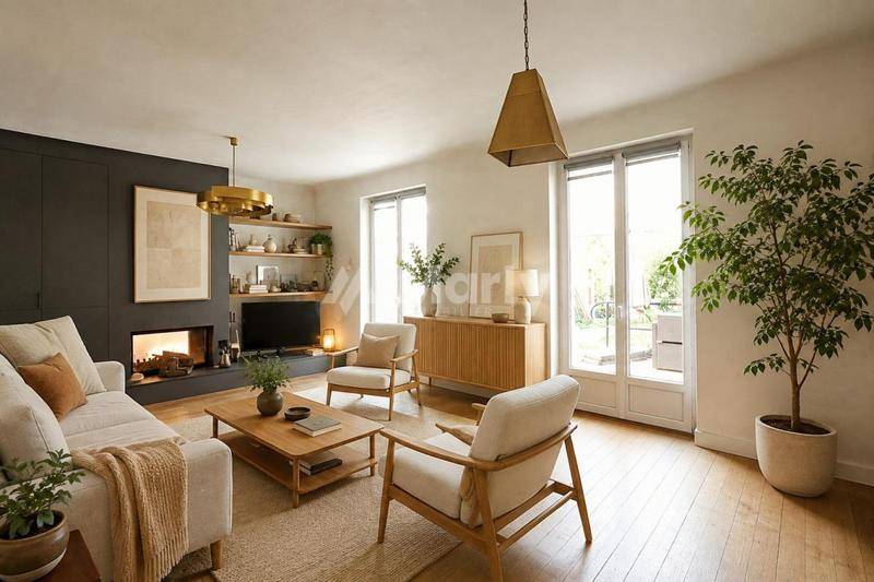 Image de l'annonce Élégante maison de caractère avec jardin paysager