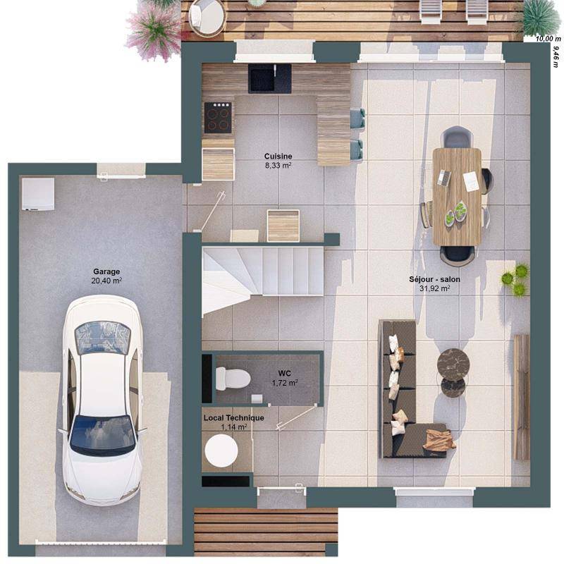 Image de l'annonce Maison 5 pièces 83 m2