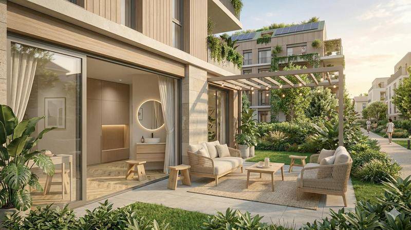 Image de l'annonce Comme une maison avec jardin au cœur…