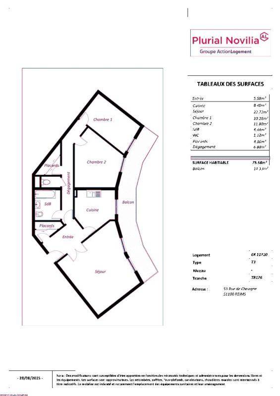 Image de l'annonce APPARTEMENT - REIMS - ER.11720