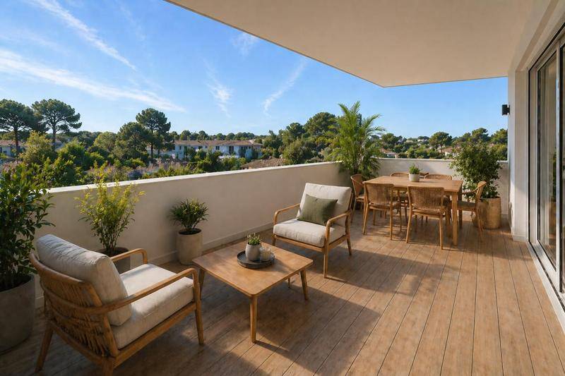 Image de l'annonce **MAGNIFIQUE appartement T2 en DERNIER ETAGE avec…