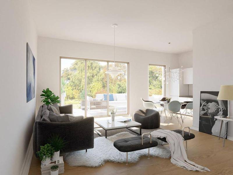 Image de l'annonce T4 71m2 proche Caen - jardin