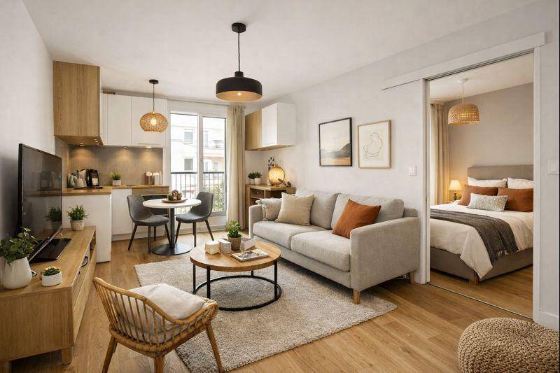 Image de l'annonce LUMINEUX T3 + balcon + parking