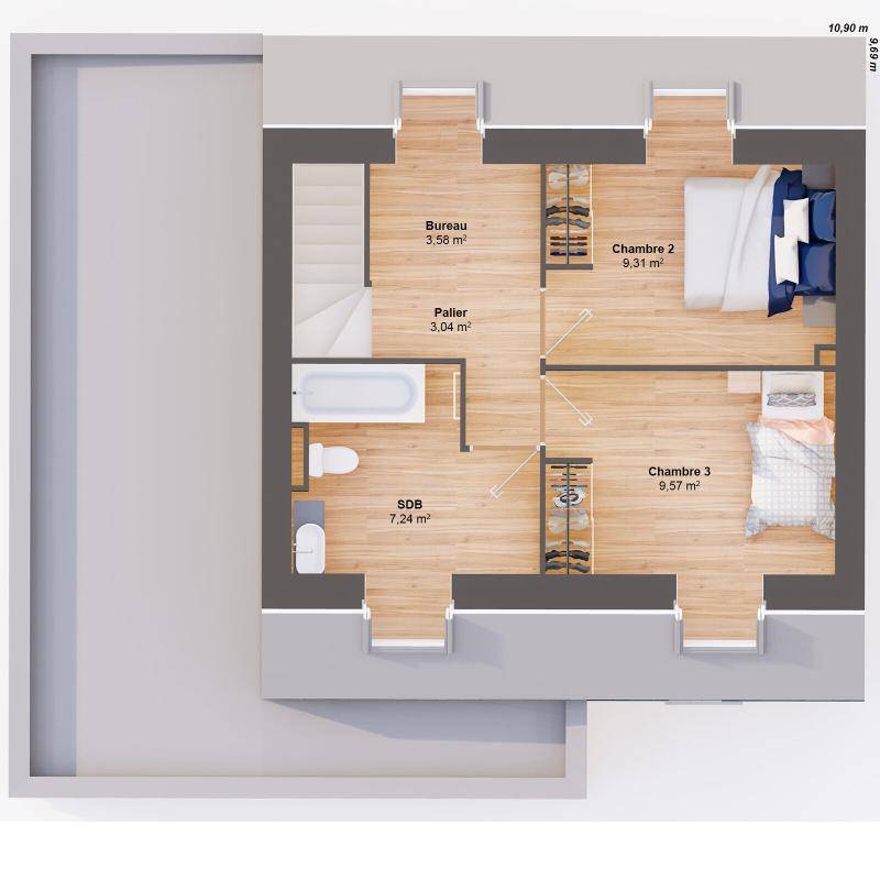 Image de l'annonce Maison 5 pièces 83 m2