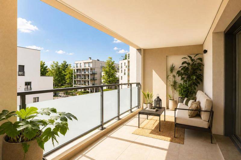 Image de l'annonce NOUVEAUTÉ 3 PIÈCES TRAVERSANT AVEC BALCON +…