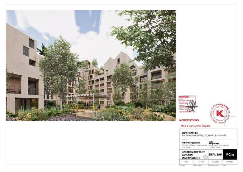 Image de l'annonce A LOUER T2 NEUF BORDEAUX BASTIDE