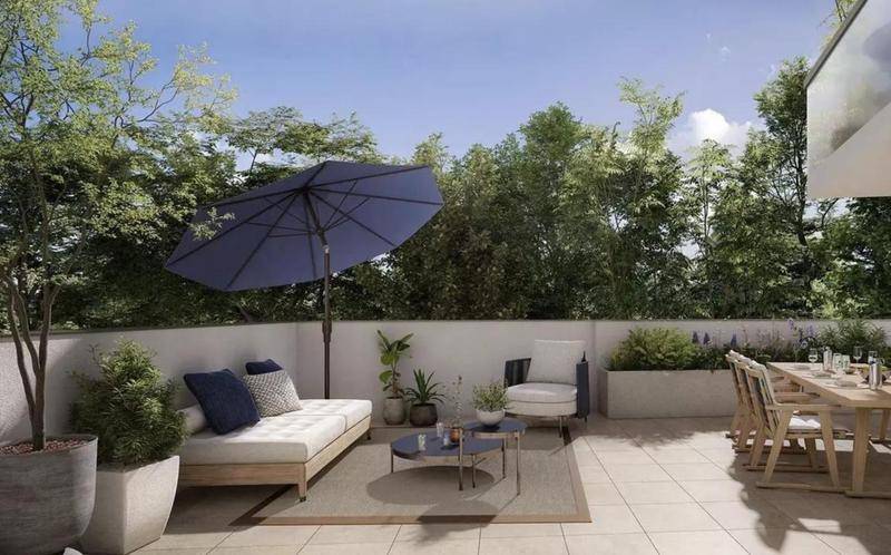 Image de l'annonce 3 PIECES EN ETAGE AVEC GRAND BALCON