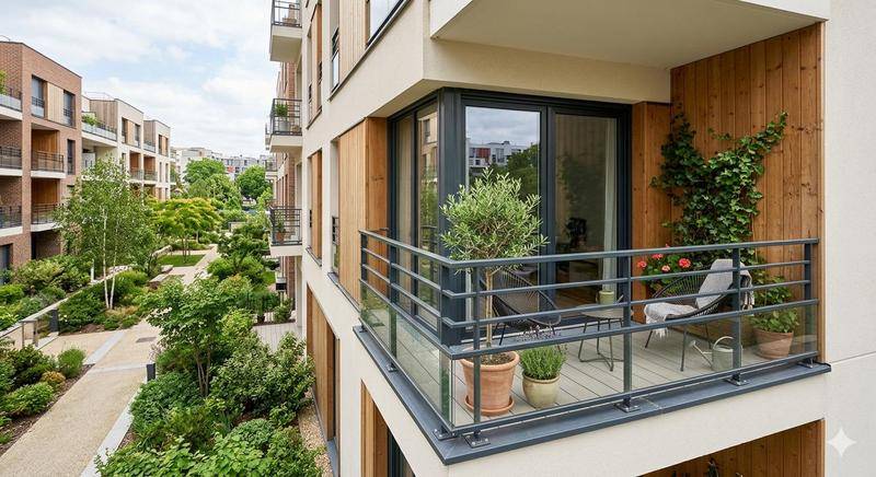 Image de l'annonce - T3 orienté SUD-OUEST avec TERRASSE et…