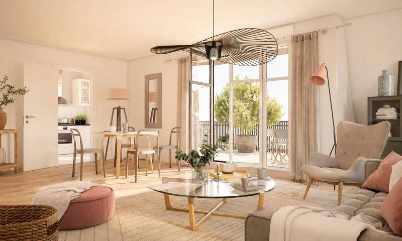 Image de l'annonce VASTE F3 LUMINEUX de 79m2, avec BALCON…