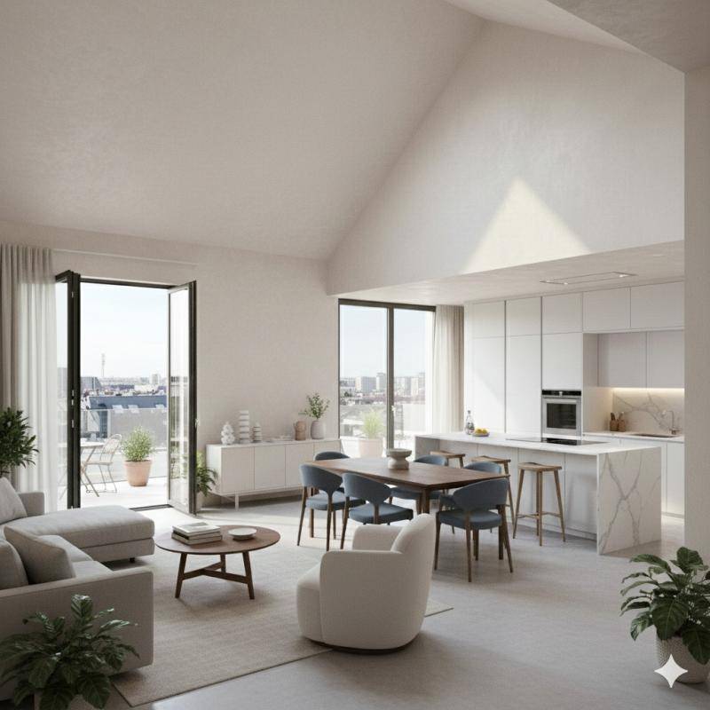 Image de l'annonce *Appartement trois pièces de 68,51 m², loggia,…