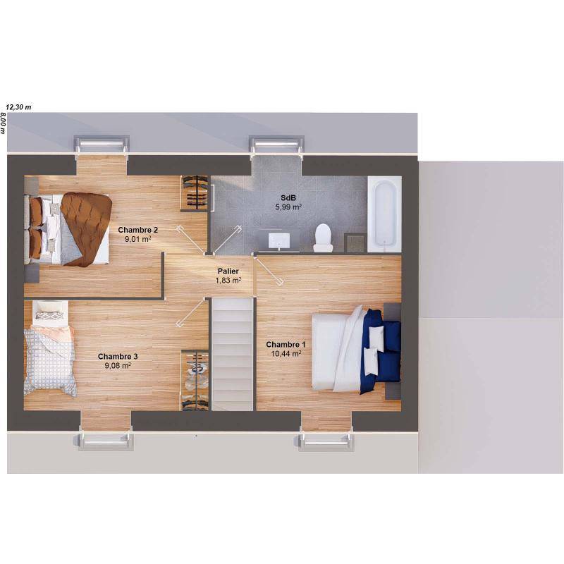 Image de l'annonce Maison 6 pièces 93 m2