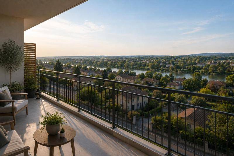 Image de l'annonce T2 JASSANS-RIOTTIER 49m² - TERRASSE - GRAND…