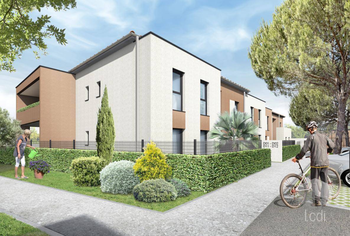 Image de l'annonce MONTÉLIMAR, Appartement de 77m2 avec jardin