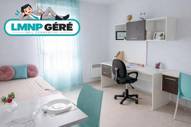 Image de l'annonce Studio étudiant – LMNP 100 % géré…