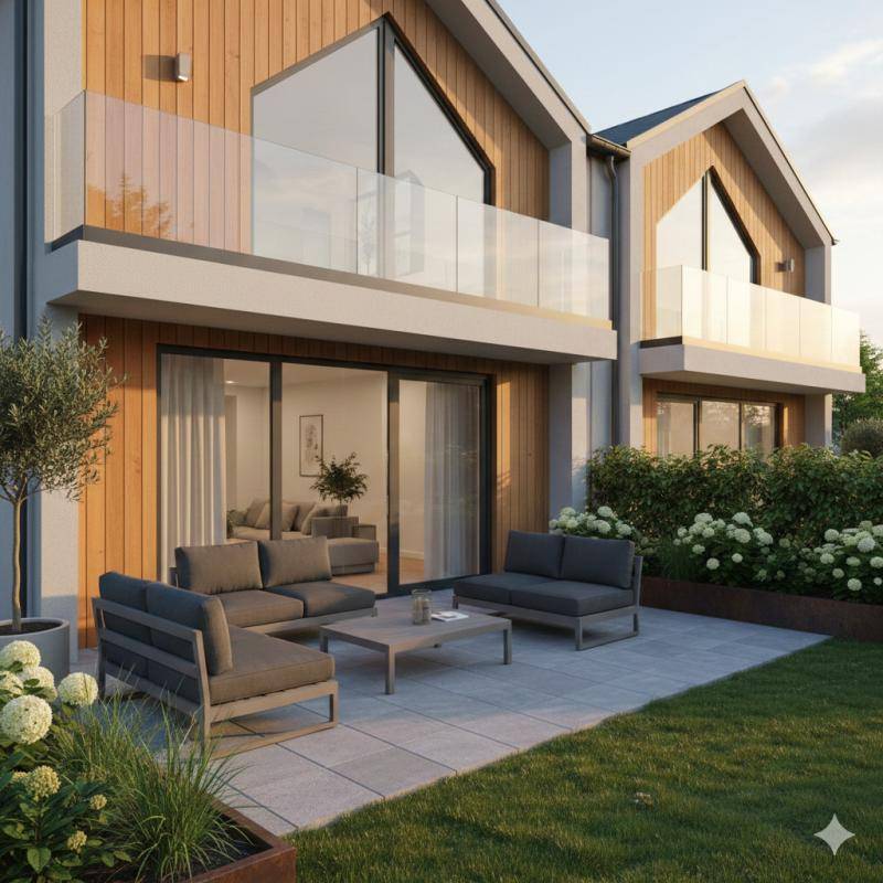 Image de l'annonce - RARE MAISON EN DUPLEX avec JARDINS…