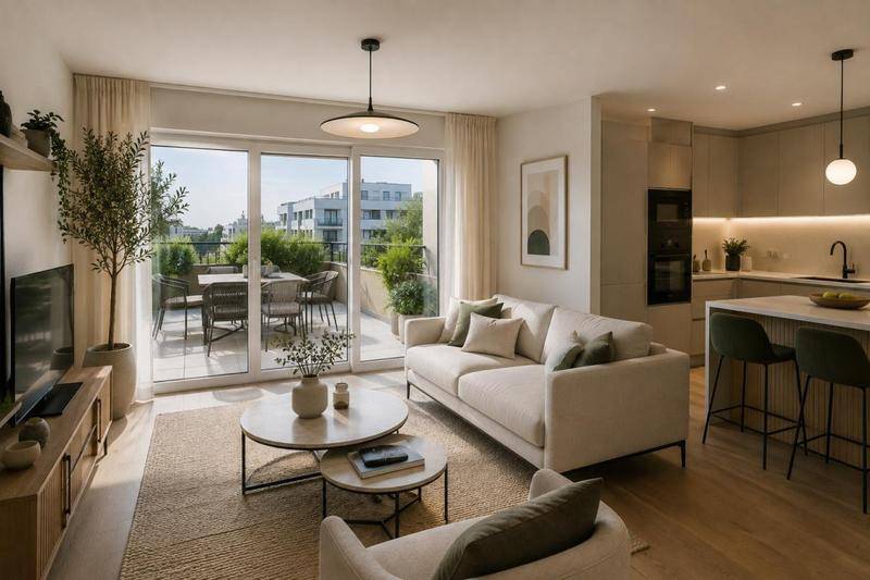 Image de l'annonce 3 PIÈCES avec TERRASSE – 3ème ÉTAGE…