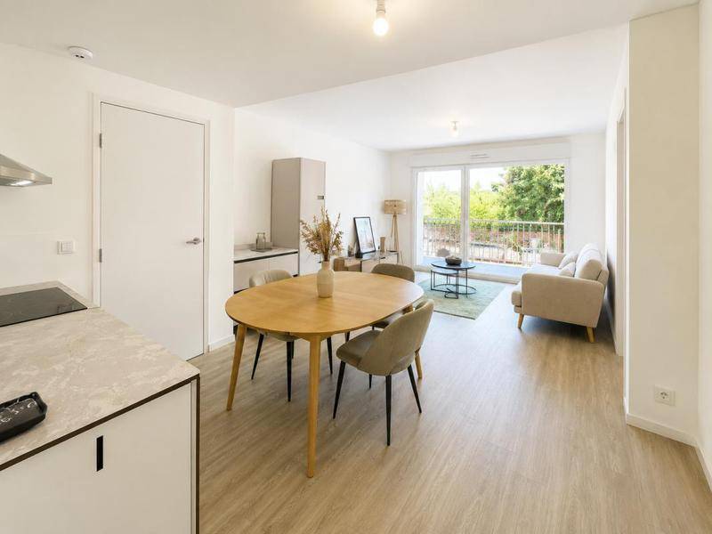 Image de l'annonce T2 -BALCON - PARKINGS