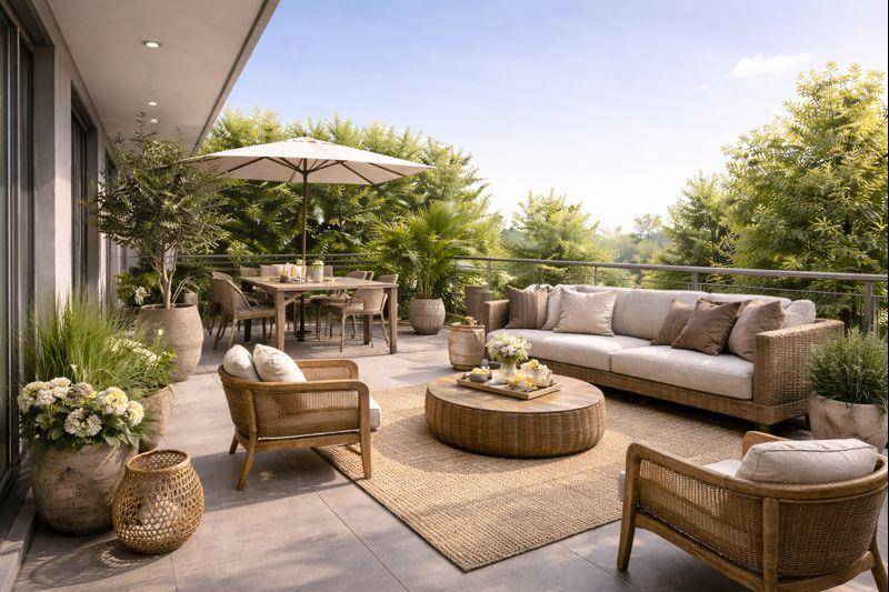 Image de l'annonce **RARE T4 avec GRAND BALCON + PARKINGS…