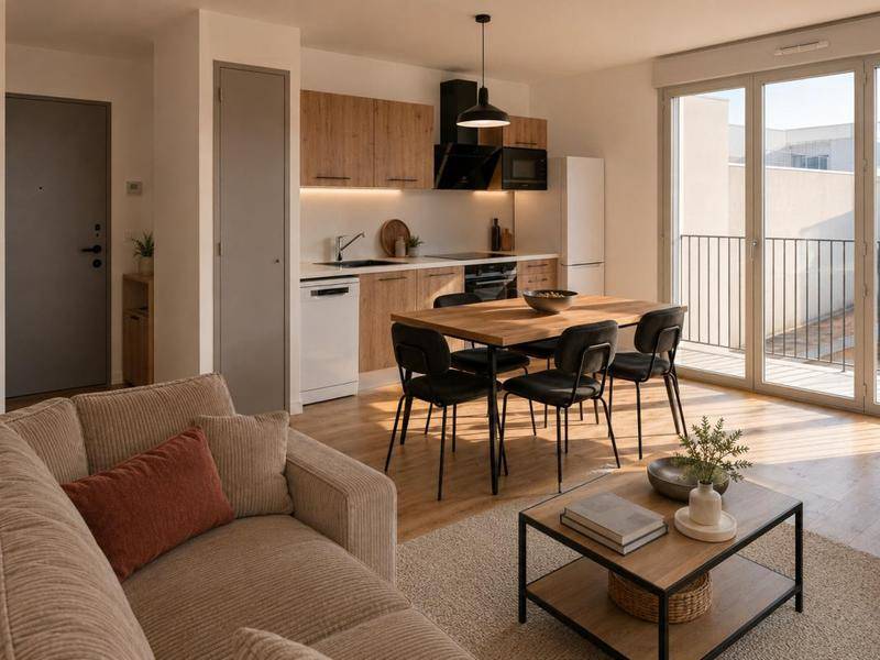 Image de l'annonce MAGNIFIQUE T2 AVEC BALCON