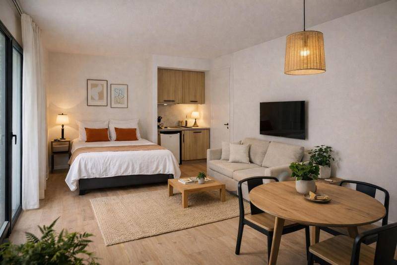 Image de l'annonce STUDIO avec JARDIN – Fort d'Aubervilliers