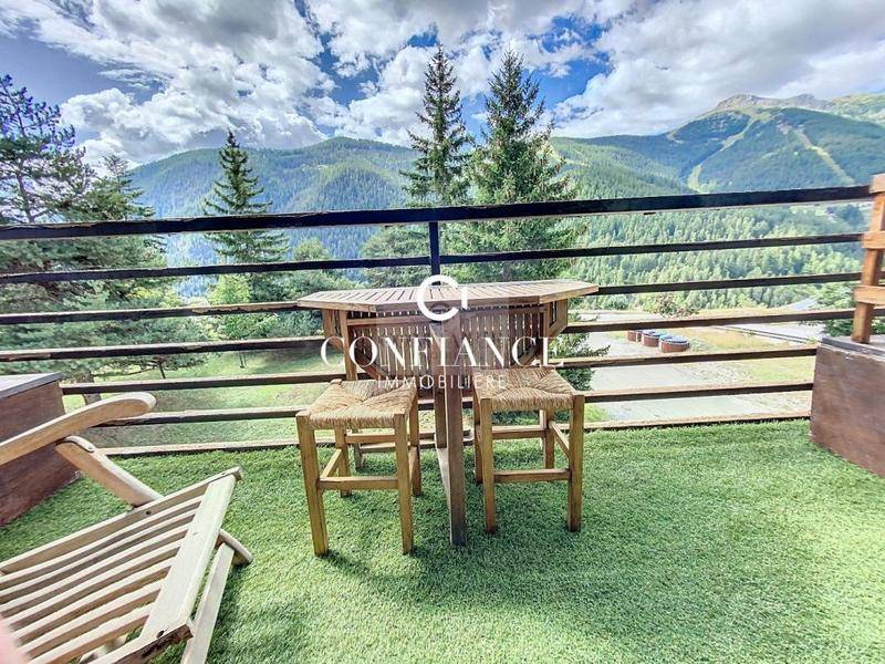 Image de l'annonce (06660) AURON GRAND 3 PIECES TERRASSE VUE…