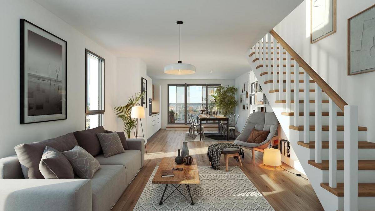 Image de l'annonce Duplex 5 pièces - 2 balcons +…