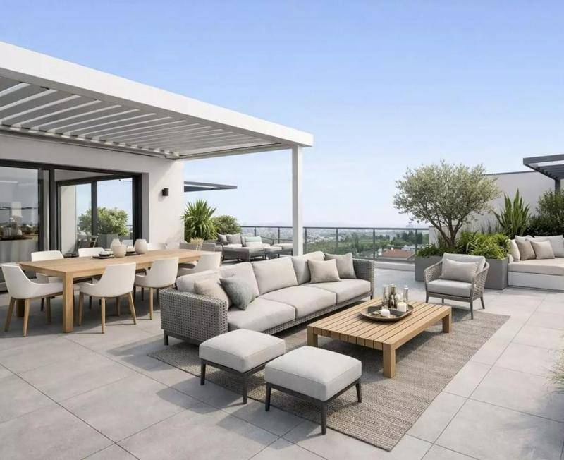 Image de l'annonce 4 PIECES EN DERNIER ETAGE AVEC TERRASSE