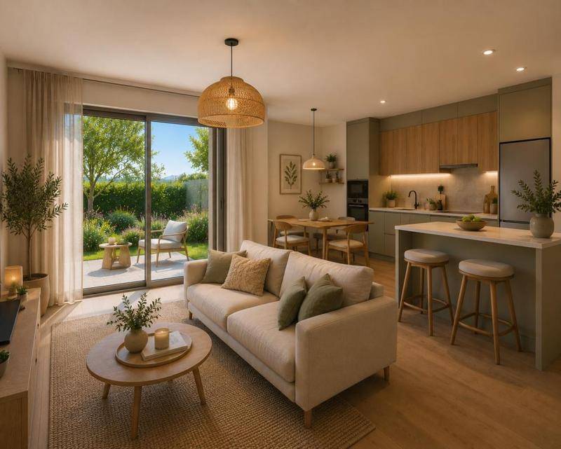 Image de l'annonce Votre T2 avec jardin privatif - Vue…
