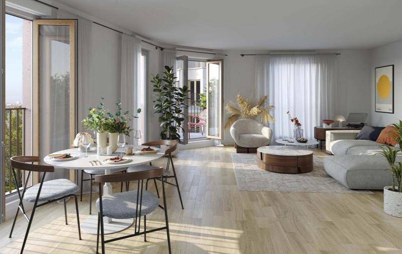 Image de l'annonce 3 PIECES LUMINEUX EN ETAGE AVEC TERRASSE