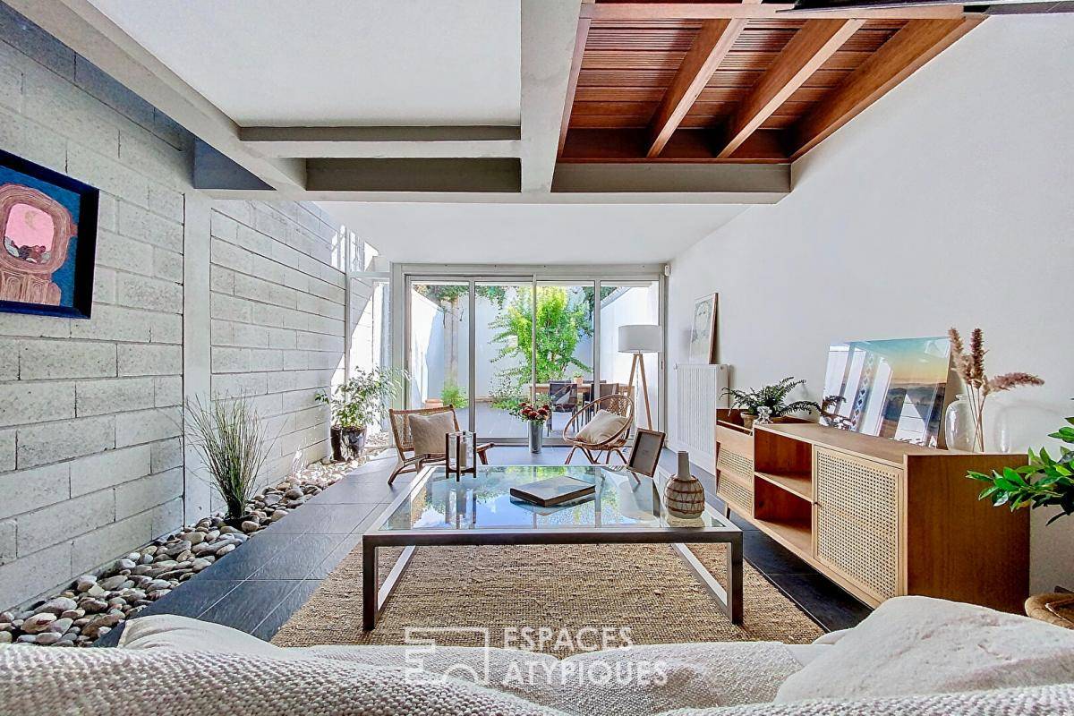 Image de l'annonce Loft industriel avec terrasse végétalisée