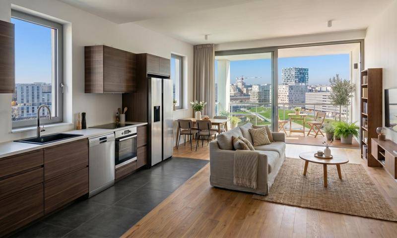 Image de l'annonce Magnifique appartement T4 traversant en étage élevé…