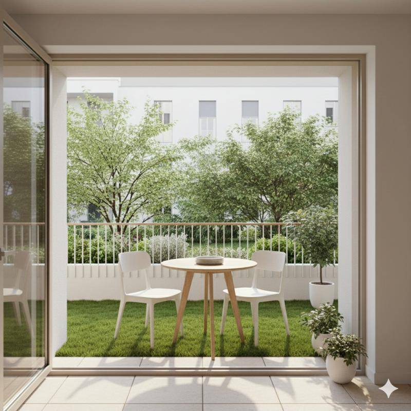 Image de l'annonce 2 pièces en rez-de-chaussée avec jardin privatif–…