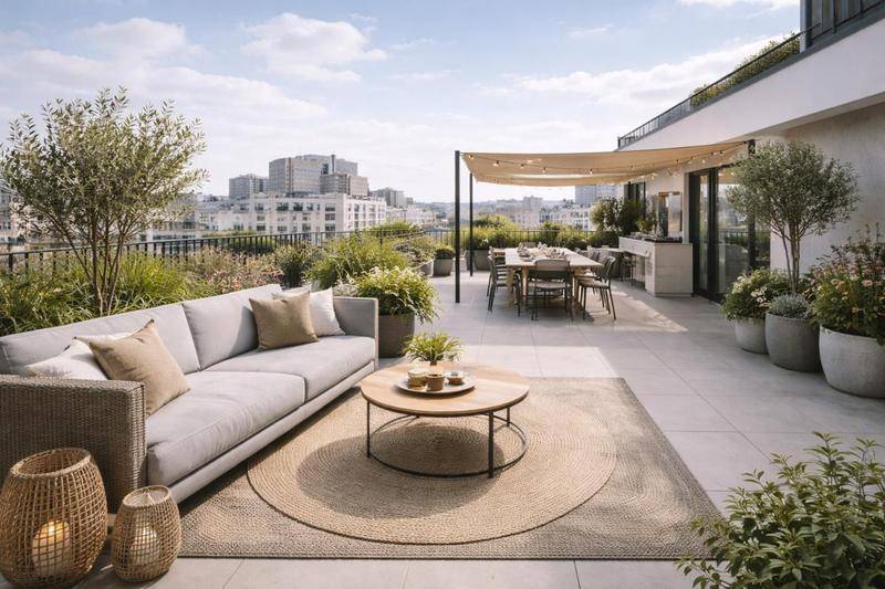 Image de l'annonce ROOFTOP privatif - DERNIER ÉTAGE proche CANAL…