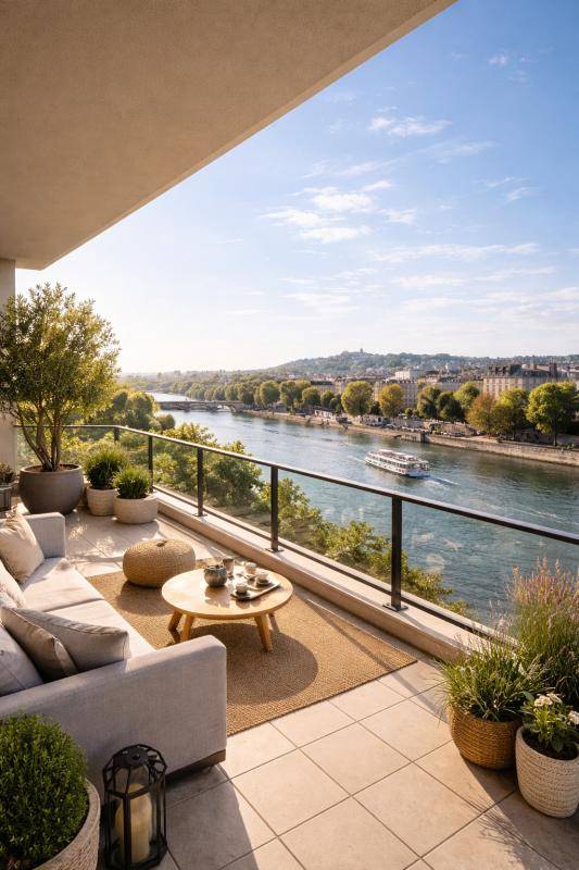 Image de l'annonce 4 PIECES EN ETAGE ELEVÉ AVEC TERRASSE…