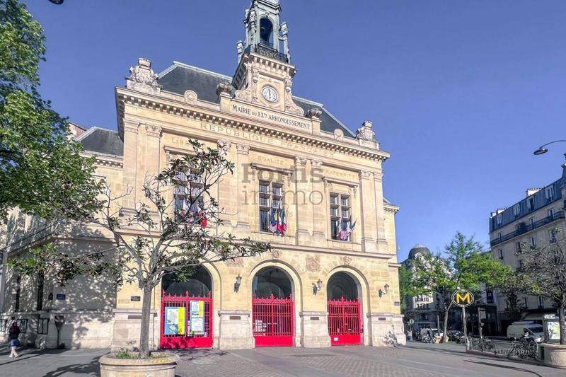 Image de l'annonce PARIS 20- DUPLEX CONTEMPORAIN AVEC LOGGIA