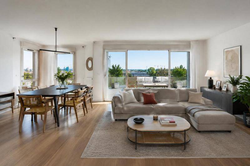 Image de l'annonce Magnifique duplex familial en dernier étage avec…