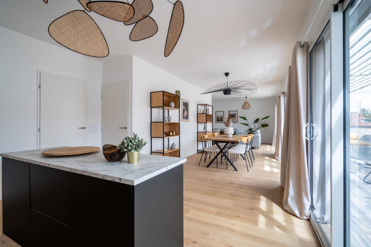 Image de l'annonce Appartement 4 pièces avec balcon - parking