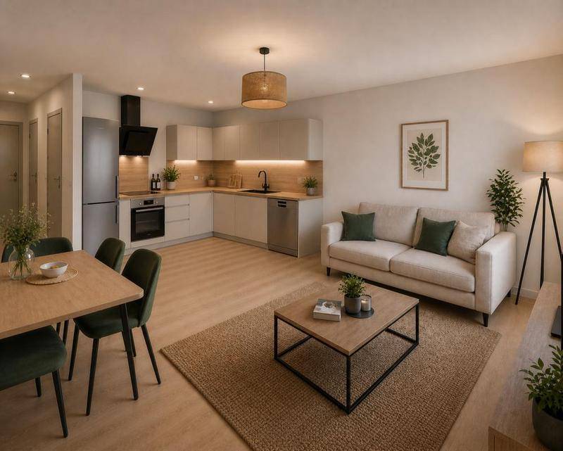 Image de l'annonce Superbe appartement T3 centre-ville de Sanguinet