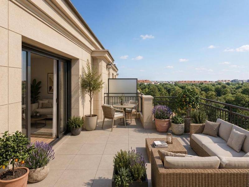 Image de l'annonce DERNIER ÉTAGE 3 PIÈCES AVEC TERRASSE DE…
