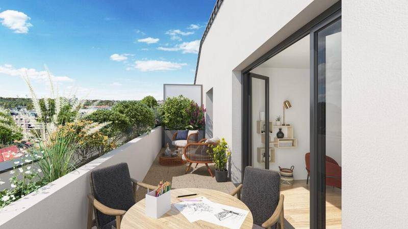 Image de l'annonce T3 avec GRAND BALCON + Cellier ,…